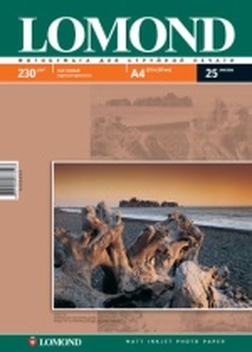 ������ Lomond Photo 1xA4 297�210 ��, 230 �/�2, 25 � ������� �������������