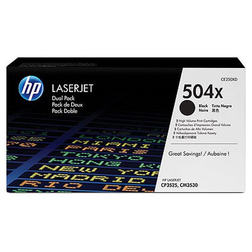 �������� HP 504X ��� Color LaserJet CM3530/CP3525 ������ (10500 ���.)