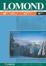 ������ Lomond Photo 1��4 297�210 ��, 180 �/�2, 50 � ������� �������������