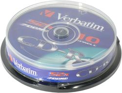 ���� CD-R Verbatim 700 Mb 52x cake box 10 ��.