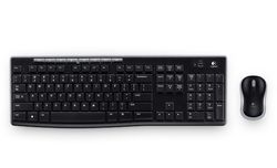 �������� ���������� + ���� ������������ Logitech MK270 Wireless Combo, USB, Black